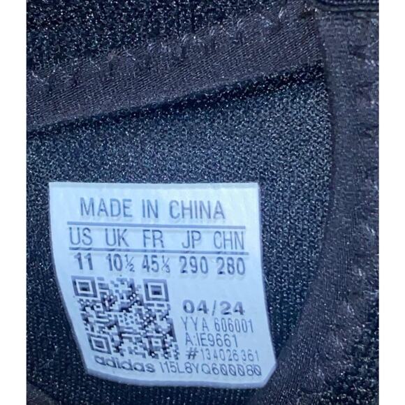 New Sz 11 Adidas Adizero Impact Football Cleats Black Sneakers Athletic IE9661 - Picture 7 of 8